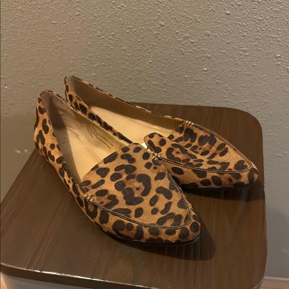 a new day Shoes - a new day Brown Leopard Print Flats